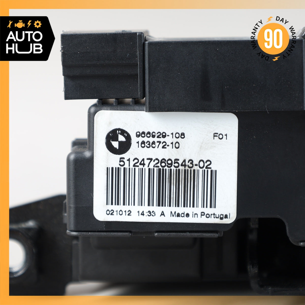 BMW F01 740i X5 Trunk Boot Lock Latch Actuator w/ Cable 51247269543 OEM - photo 7