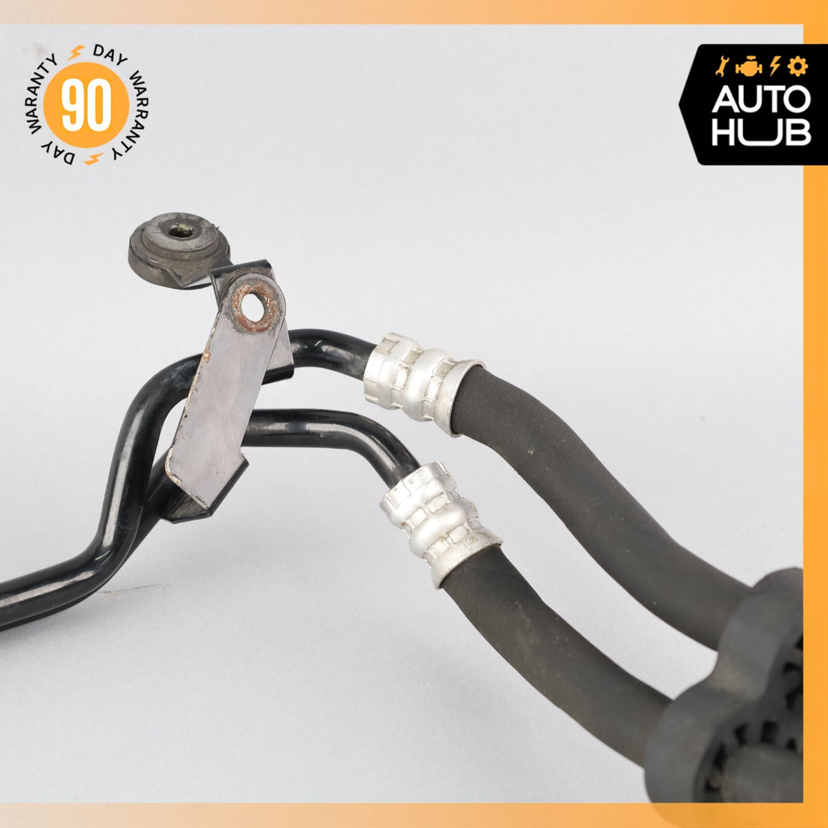 03-06 Bentley GT Flying Spur Left & Right Side Transmission Oil Cooler Line OEM - photo 11
