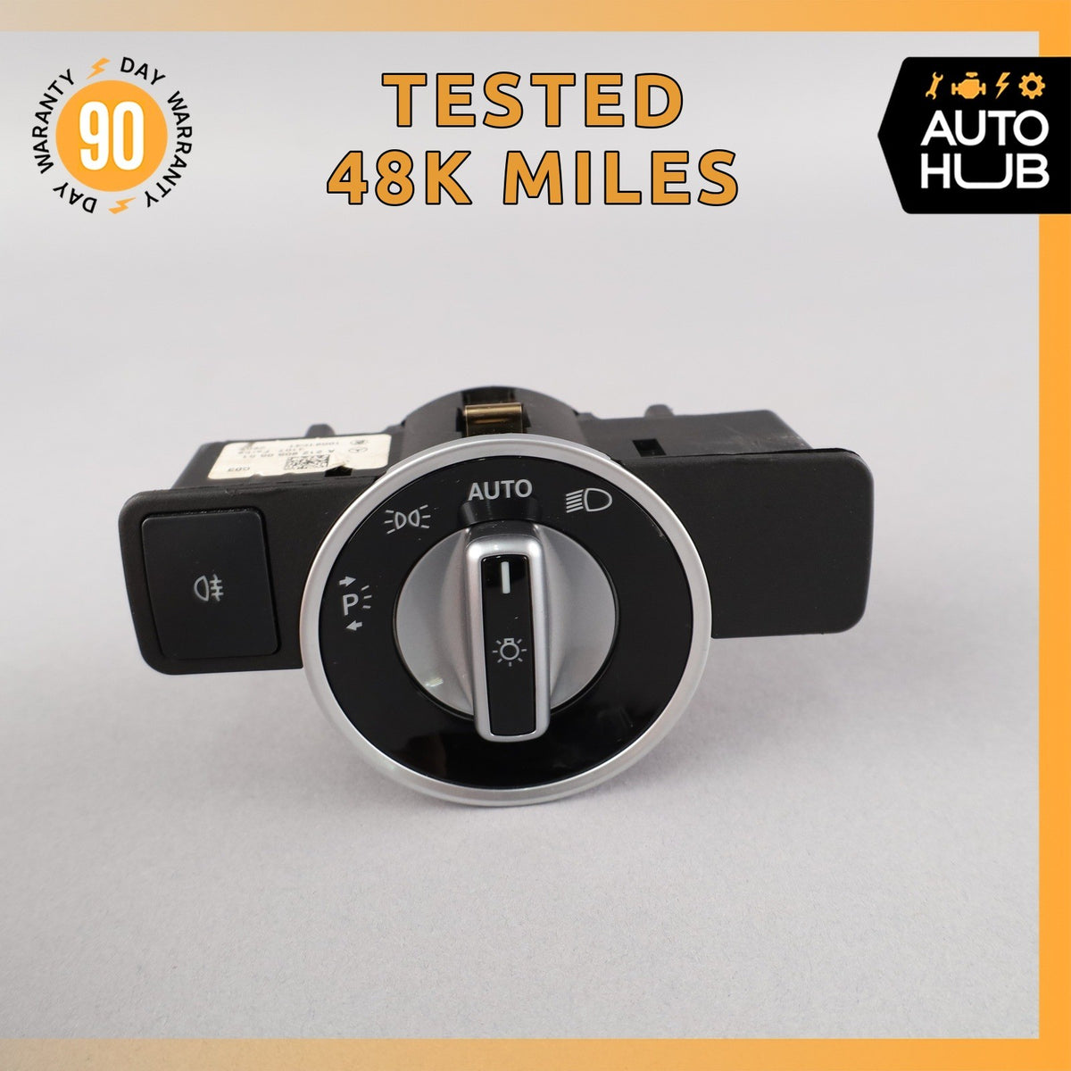 08-20 Mercedes W212 E350 C350 Headlight Fog Light Switch Control Module - photo 1