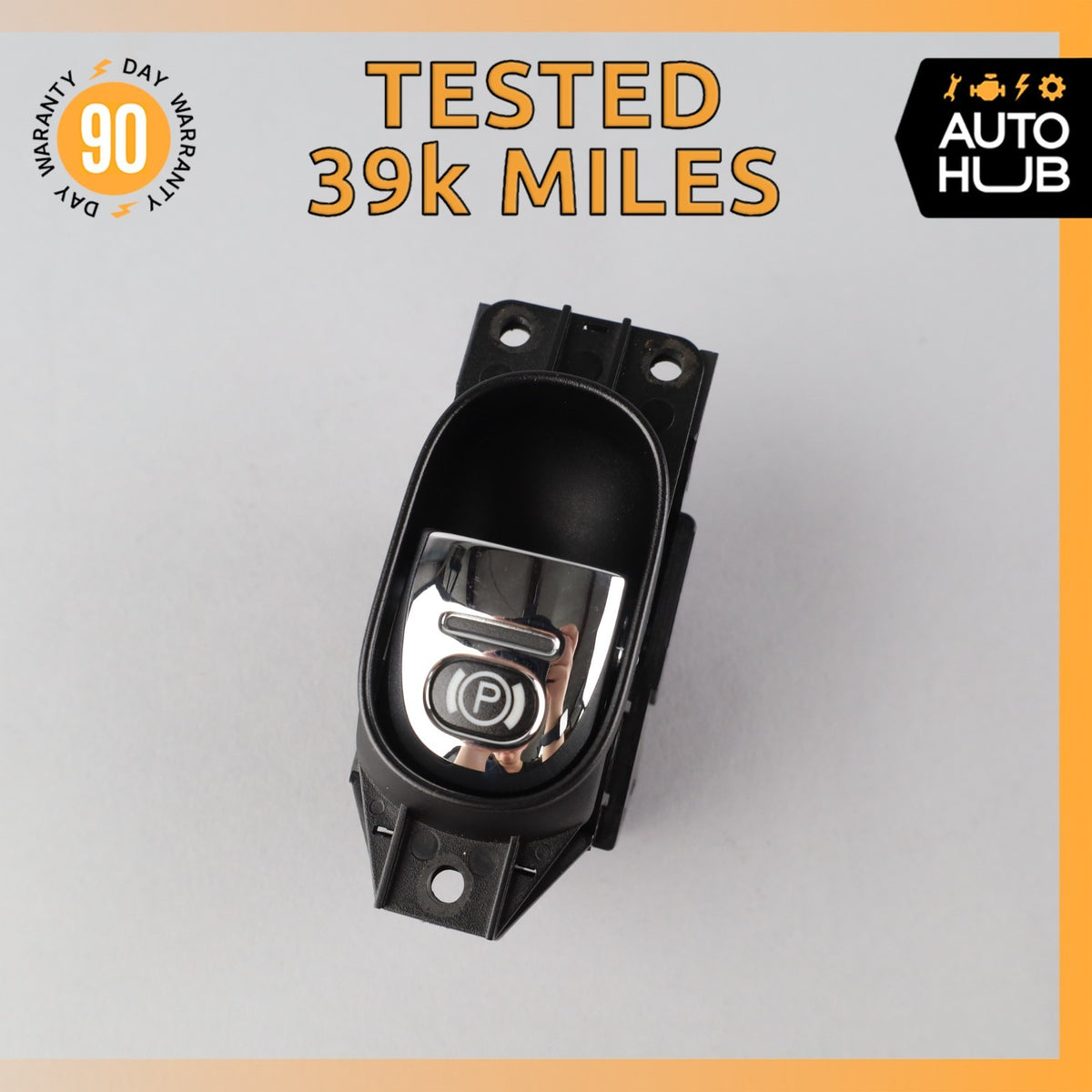 03-18 Bentley Continental Flying Spur Electronic Parking Button Switch OEM 39k - photo 1