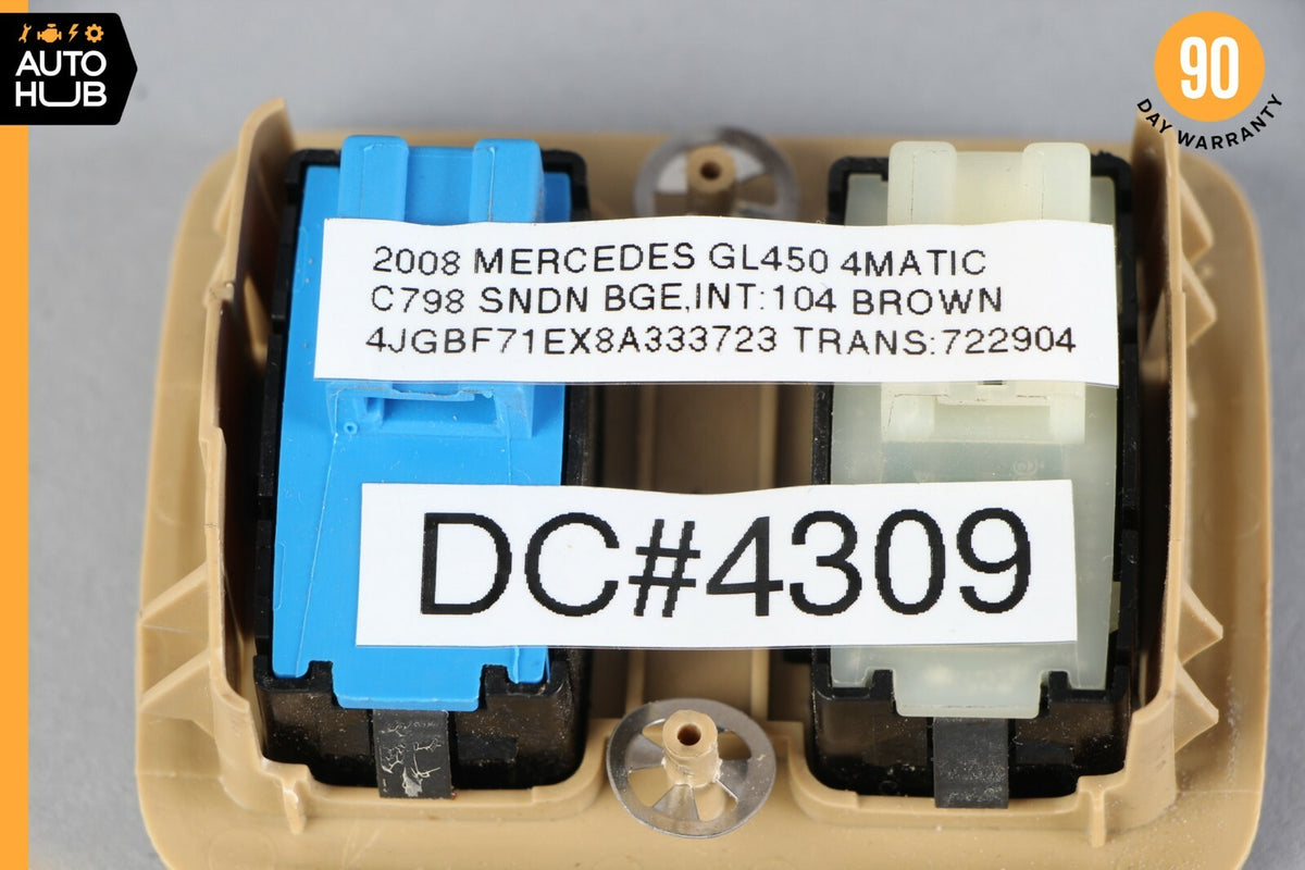 06-12 Mercedes X164 GL450 GL550 3rd Row Seat Folding Power Switch Button OEM - photo 5