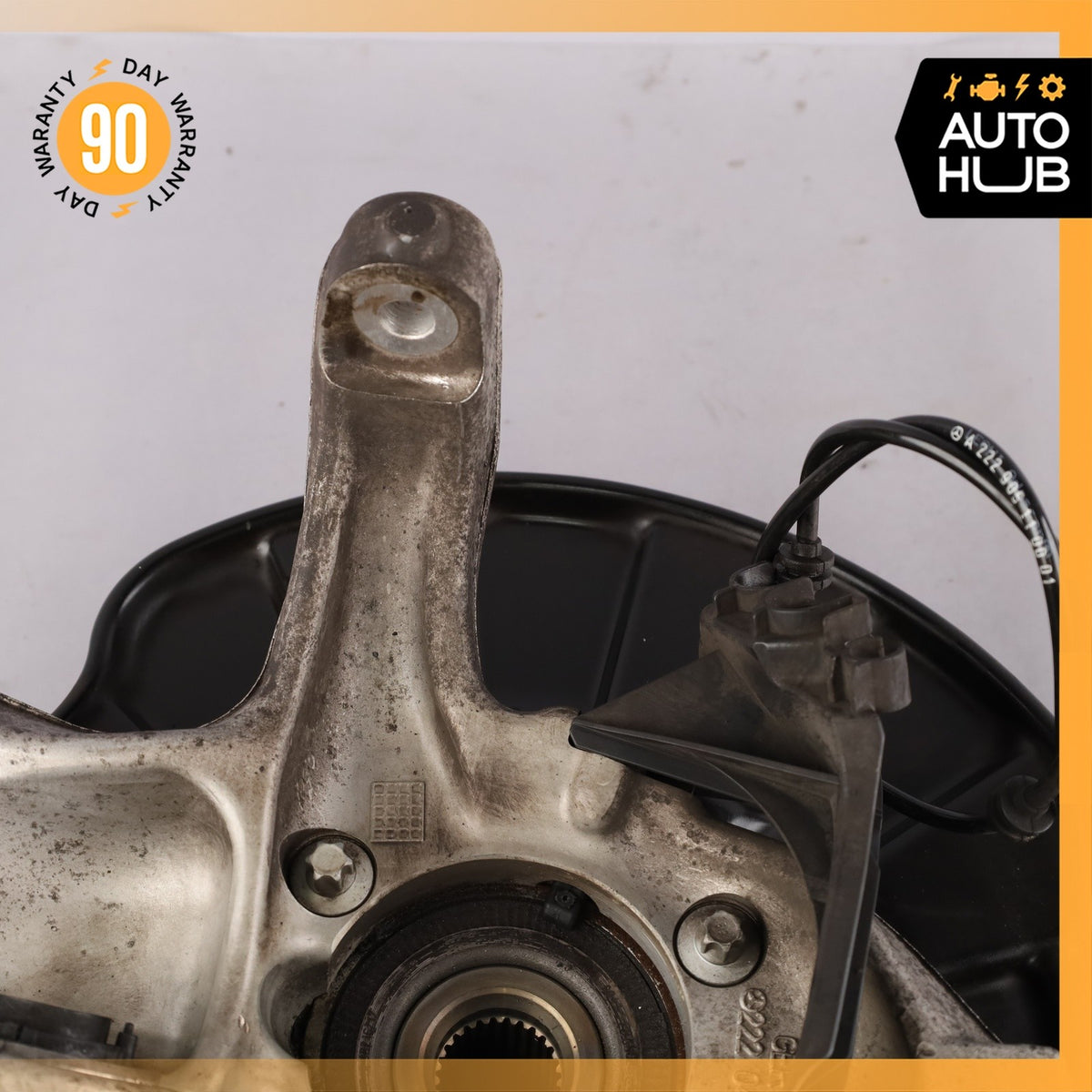14-20 Mercedes W222 S550 S600 Rear Right Passenger Spindle Knuckle Hub OEM - photo 10