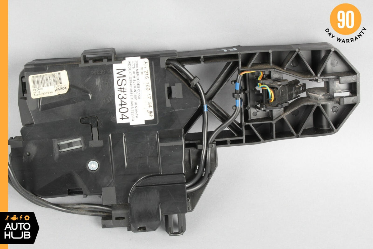 07-13 Mercedes W216 CL550 CL63 AMG Left Driver Door Handle Keyless Go Frame OEM - photo 5