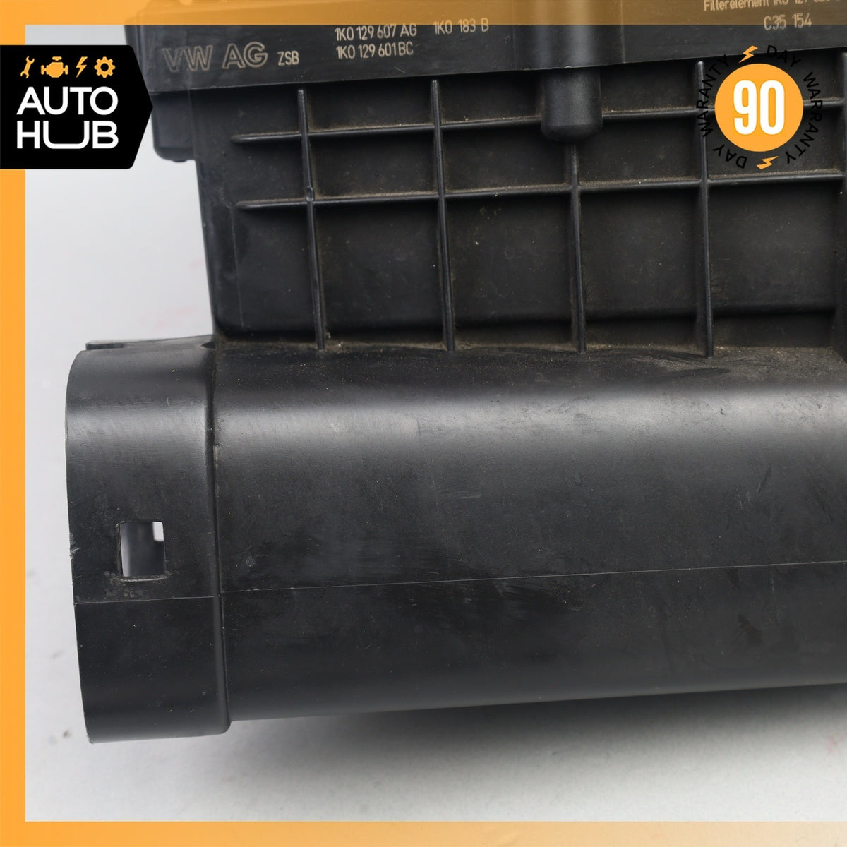 Audi 8J TT 2.0L Engine Air Intake Cleaner Filter Box Housing 1K0129607AG OEM - photo 8