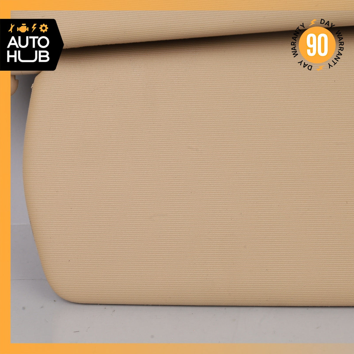 11-14 Porsche Cayenne 958 Sun Visor Sunvisor Front Left Driver Side Beige OEM - photo 2