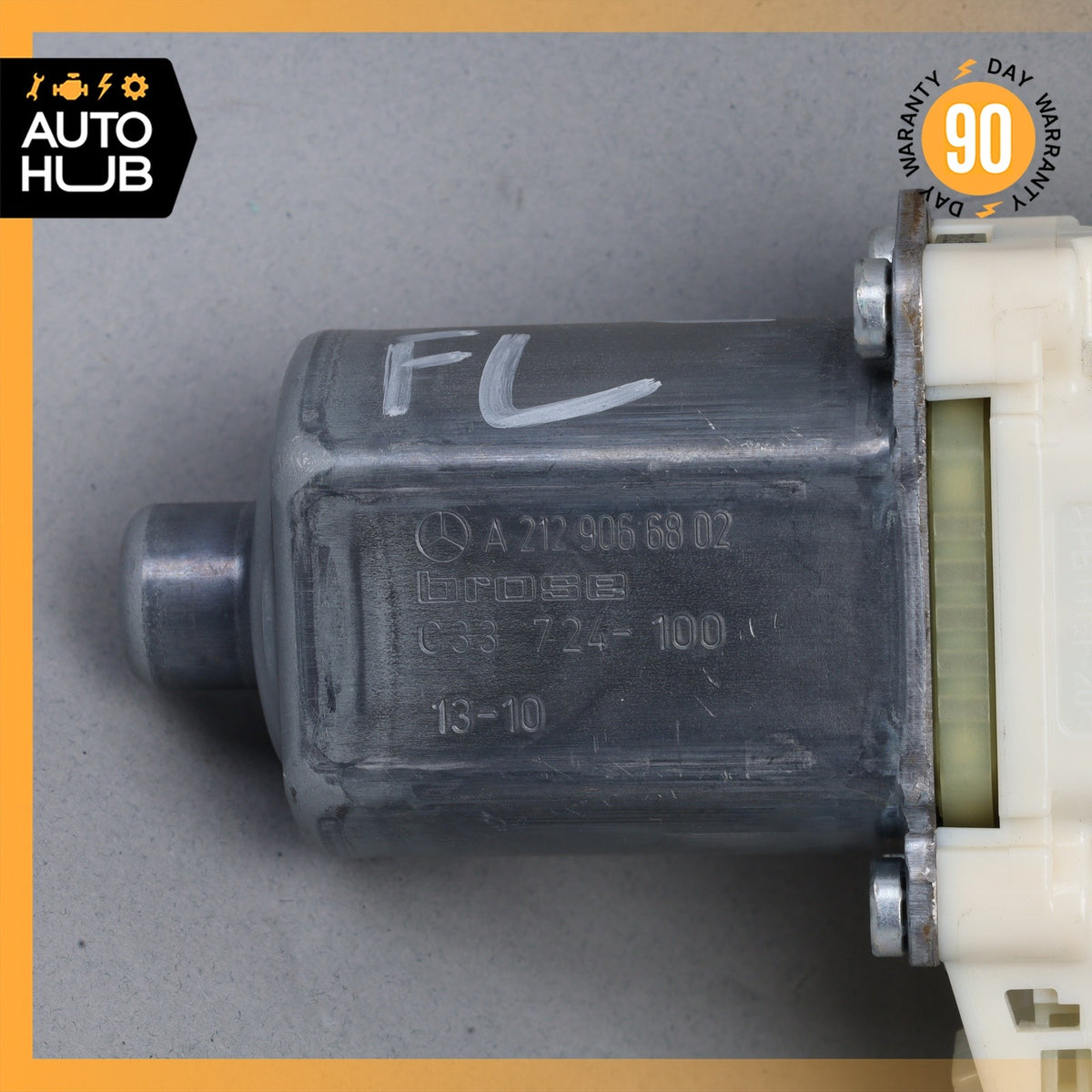 08-16 Mercedes W212 E250 C300 Front Left Door Window Regulator Motor OEM - photo 9