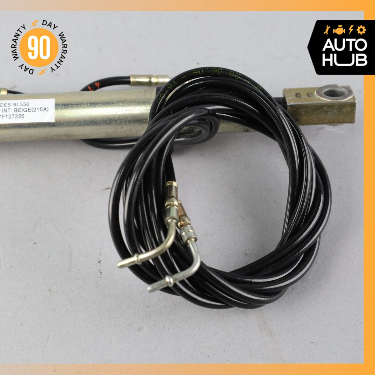Mercedes R230 SL550 SL55 Convertible Left Side Main Top Drive Lift Cylinder OEM - photo 5