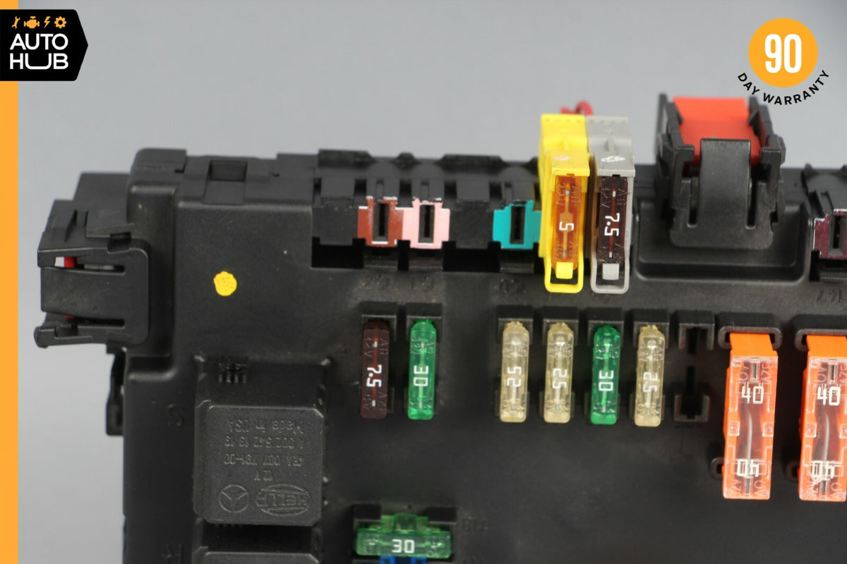 07-09 Mercedes W221 S550 CL550 S400 Rear Trunk Fuse Box Module 2215402550 OEM - photo 5