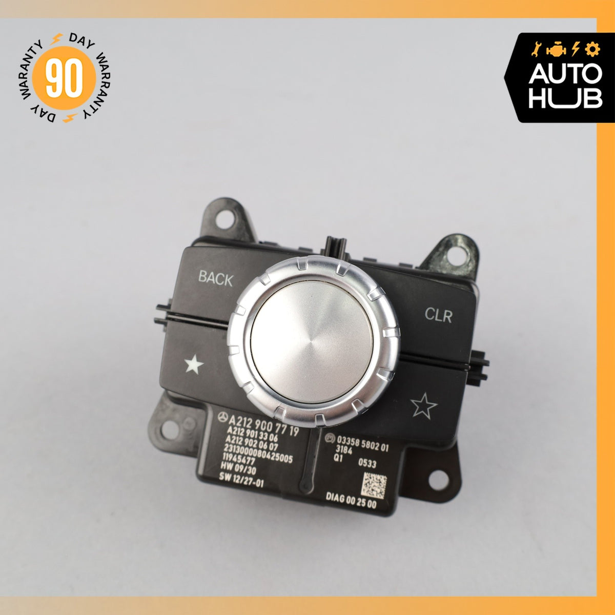 14-17 Mercedes W207 E350 E550 Console Head Unit Controller Knob Multi Switch OEM - photo 1