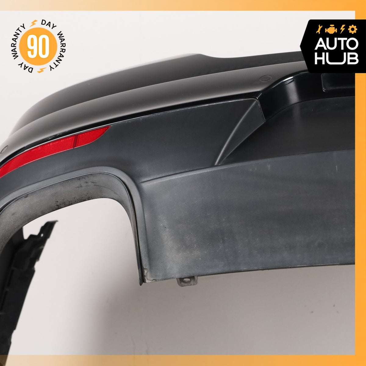 14-16 Porsche Panamera 970 Rear Bumper Cover Black OEM - photo 17