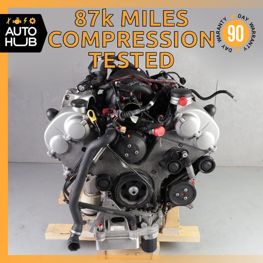 03-06 Porsche Cayenne 955 S 4.5L V8 N/A M48.00 Engine Motor Assembly OEM 87k - photo 1