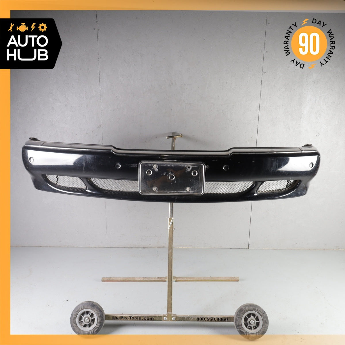 00-02 Bentley Arnage Front Bumper Cover Assembly Black OEM 50k - photo 1