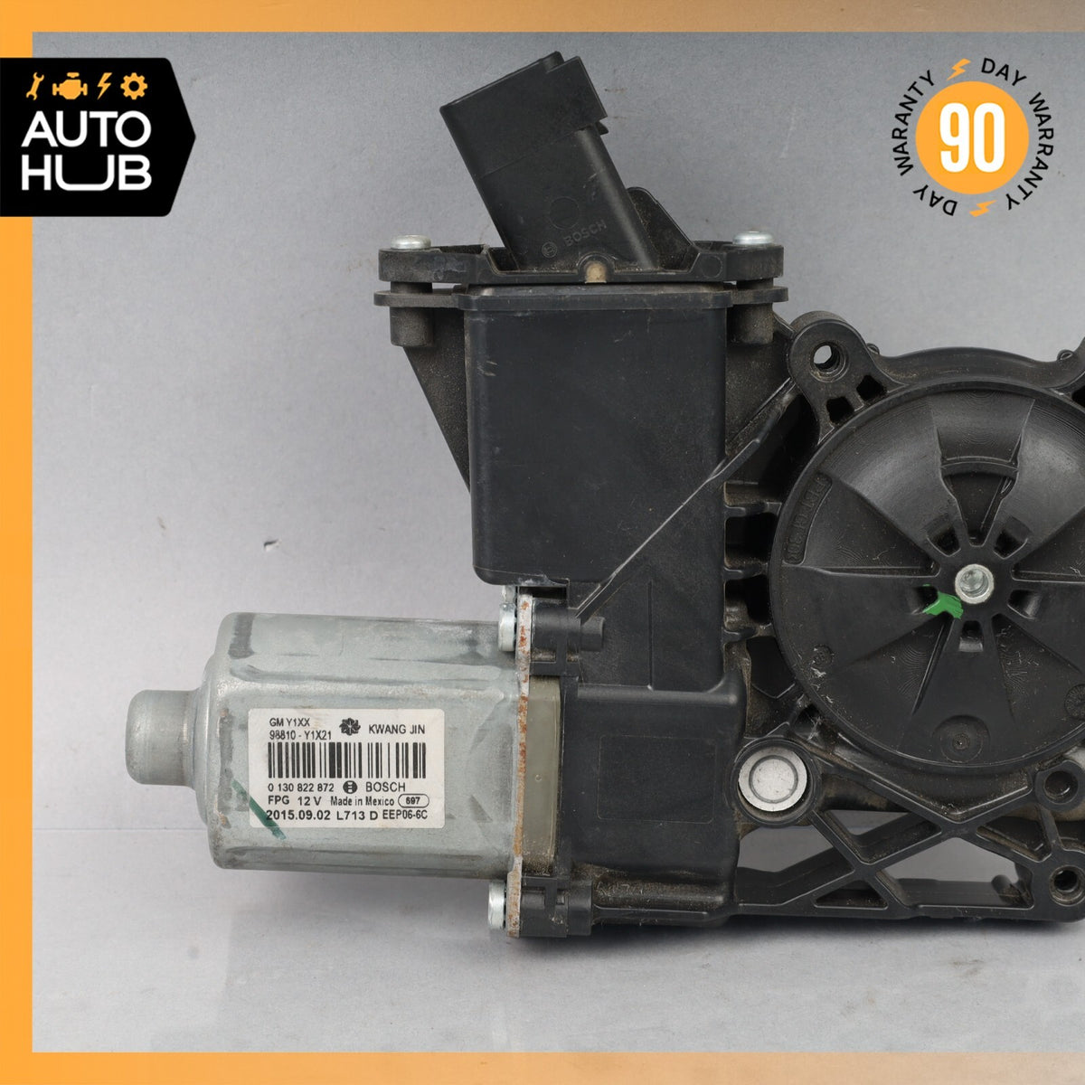 14-19 Chevrolet Corvette C7 Z51 Left Window Regulator Lift Motor OEM - photo 3