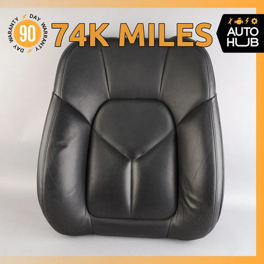 15-18 Porsche Macan 95B Front Left Side Seat Upper Cushion Leather Black OEM 74k - photo 1