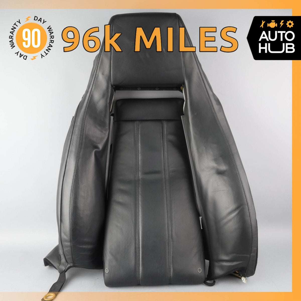 03-06 Bentley Continental GT Front Right Side Seat Upper Back Cushion OEM 96k - photo 1