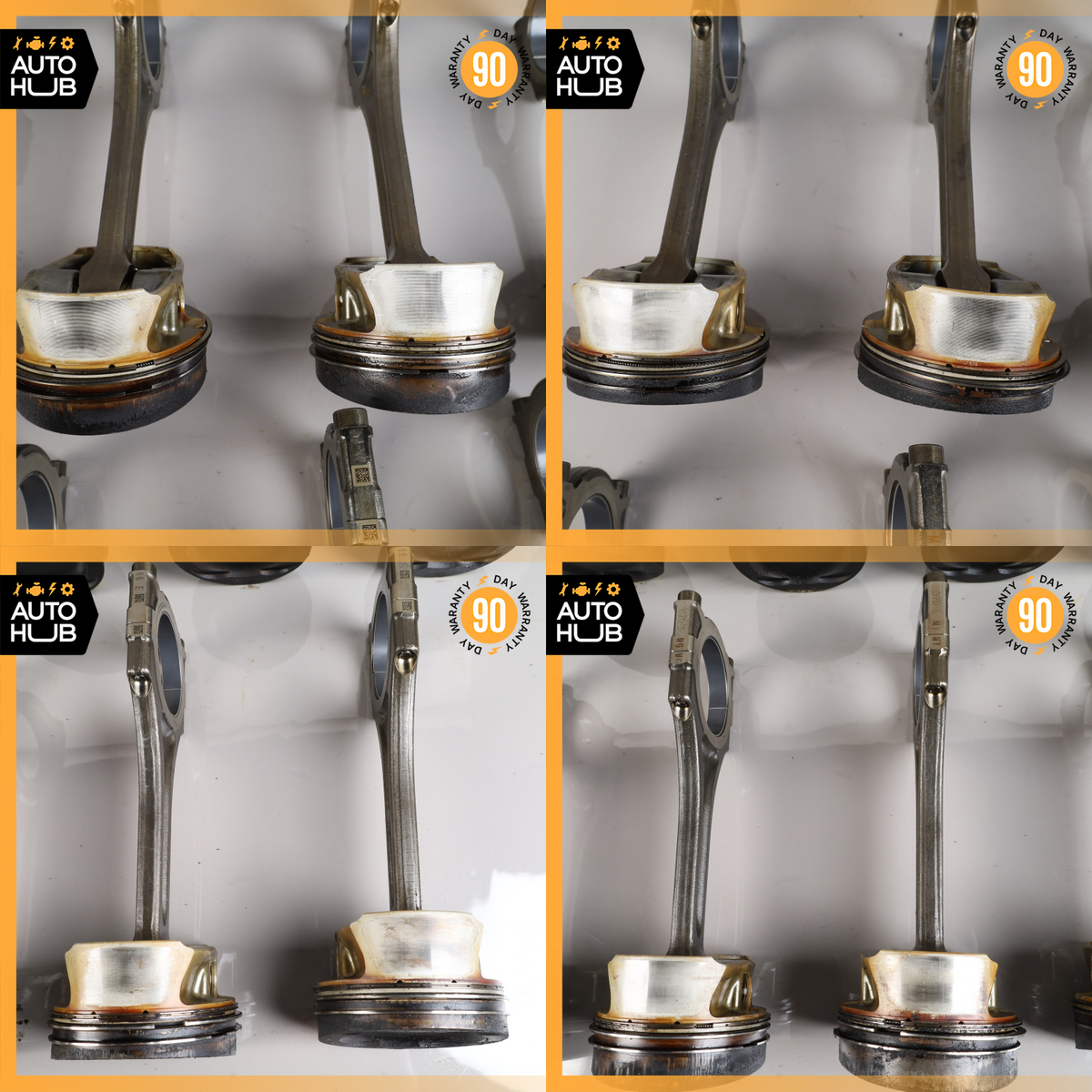 03-13 Bentley Continental GTC GT 6.0L Engine Motor Piston Connecting Rod Set 40k - photo 14