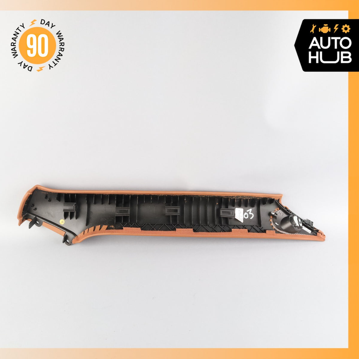 07-11 Bentley Continental GTC Front Left Driver Side A-Pillar Trim Cover OEM 46k - photo 7