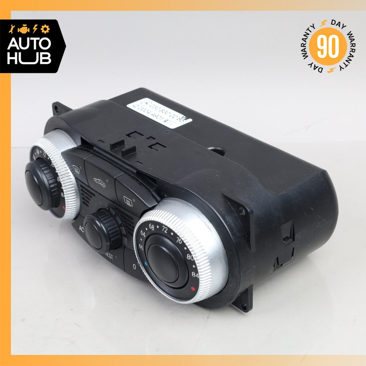 03-12 Mercedes R230 SL500 SL55 AMG AC A/C Heater Climate Control OEM 70k - photo 7