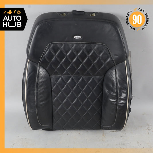 12-16 Mercedes X166 GL350 ML63 Front Left Top Upper Seat Cushion Designo OEM - photo 1