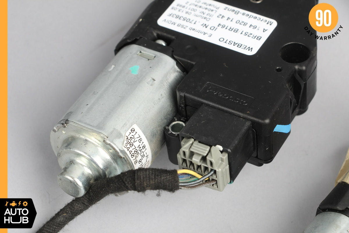 06-13 Mercedes X164 ML450 GL550 Panoramic Sunroof Sun Roof Motor Set of 3 OEM - photo 5