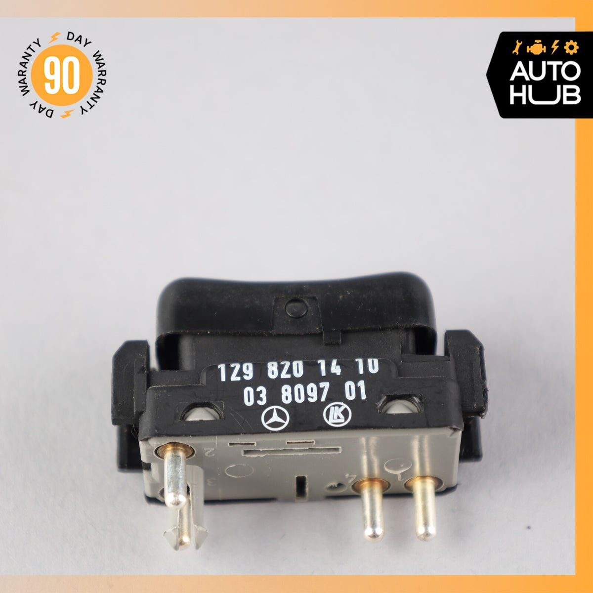 90-02 Mercedes R129 SL500 300SL 500SL Left Driver Side Window Control Switch OEM - photo 6