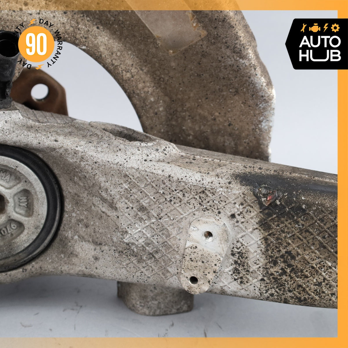 10-16 Porsche Panamera 970 Front Left Side Knuckle Spindle Hub 97034115704 OEM - photo 13