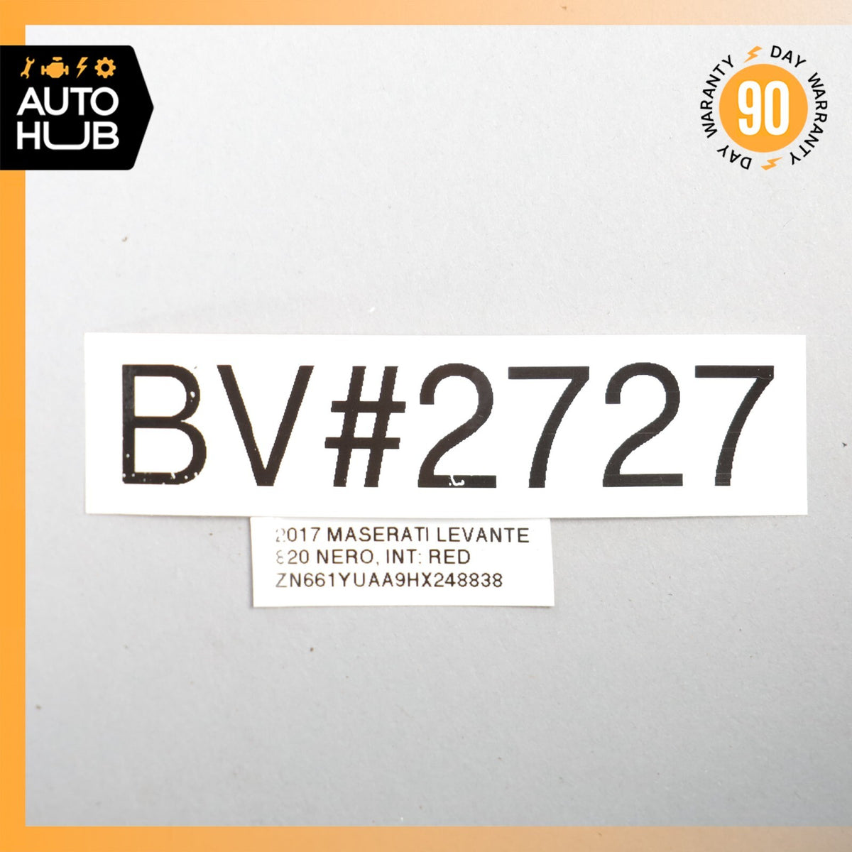 17-21 Maserati Levante M161 Rear Right Passenger Side Quarter Panel Cut OEM 26k - photo 17