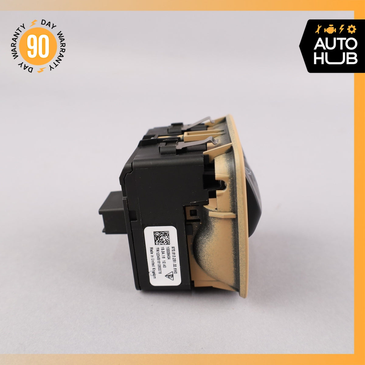 Porsche Panamera 970 Dashboard Electronic Parking Switch Beige OEM - photo 5