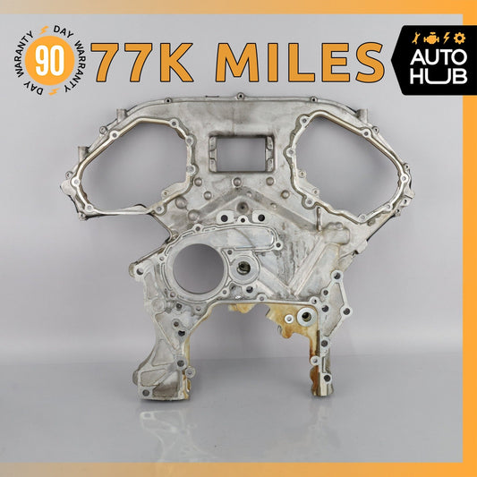 08-13 Infinity G37 VQ37VHR Rear Engine Chain Timing Cover OEM 77k - photo 1