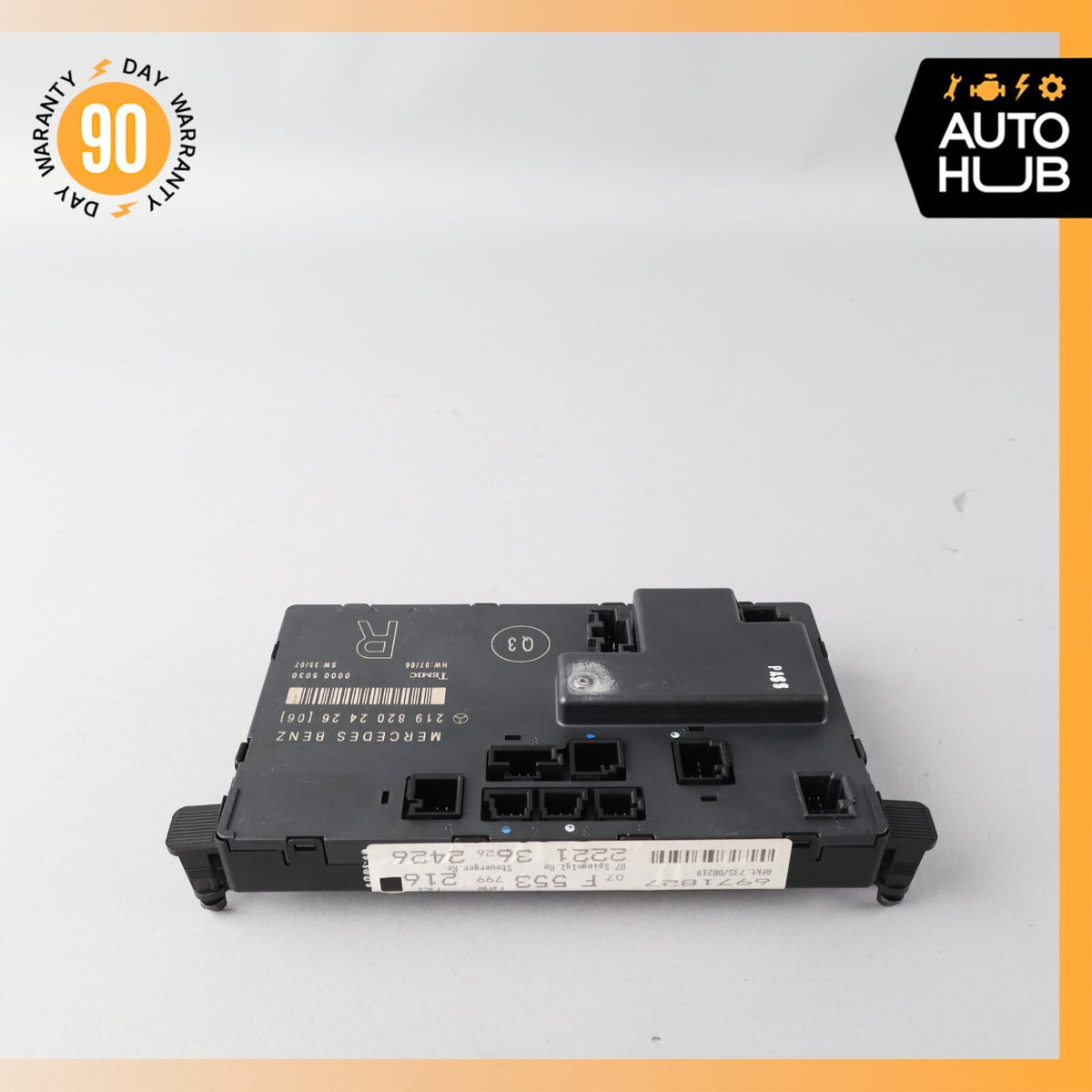 06-11 Mercedes W219 CLS550 CLS500 Door Control Module Front Right Side OEM - photo 3