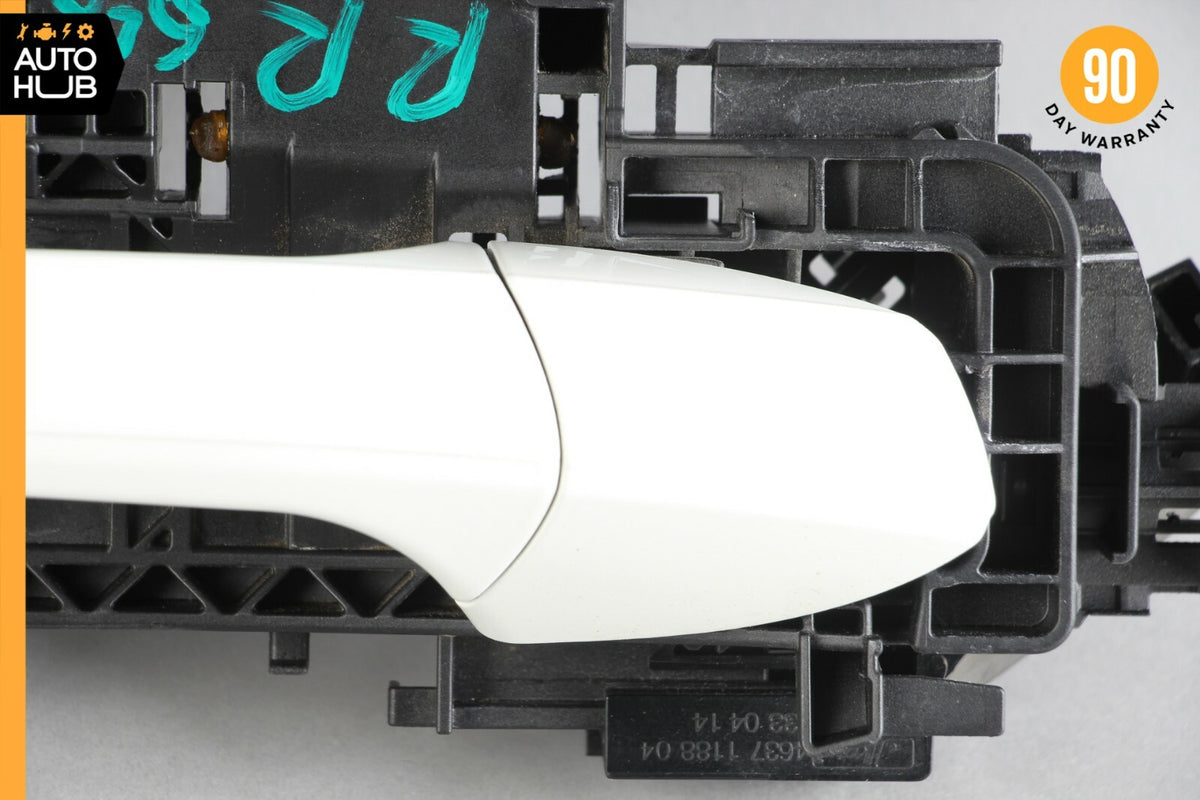 10-15 Mercedes X204 GLK350 GLK250 Rear Right Side Exterior Door Handle White OEM - photo 3