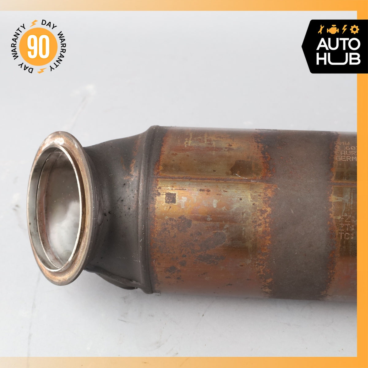 14-19 BMW F15 X5 X6 35i 535i 640i N55 3.0L Exhaust Downpipe 8603905 OEM 86k - photo 5