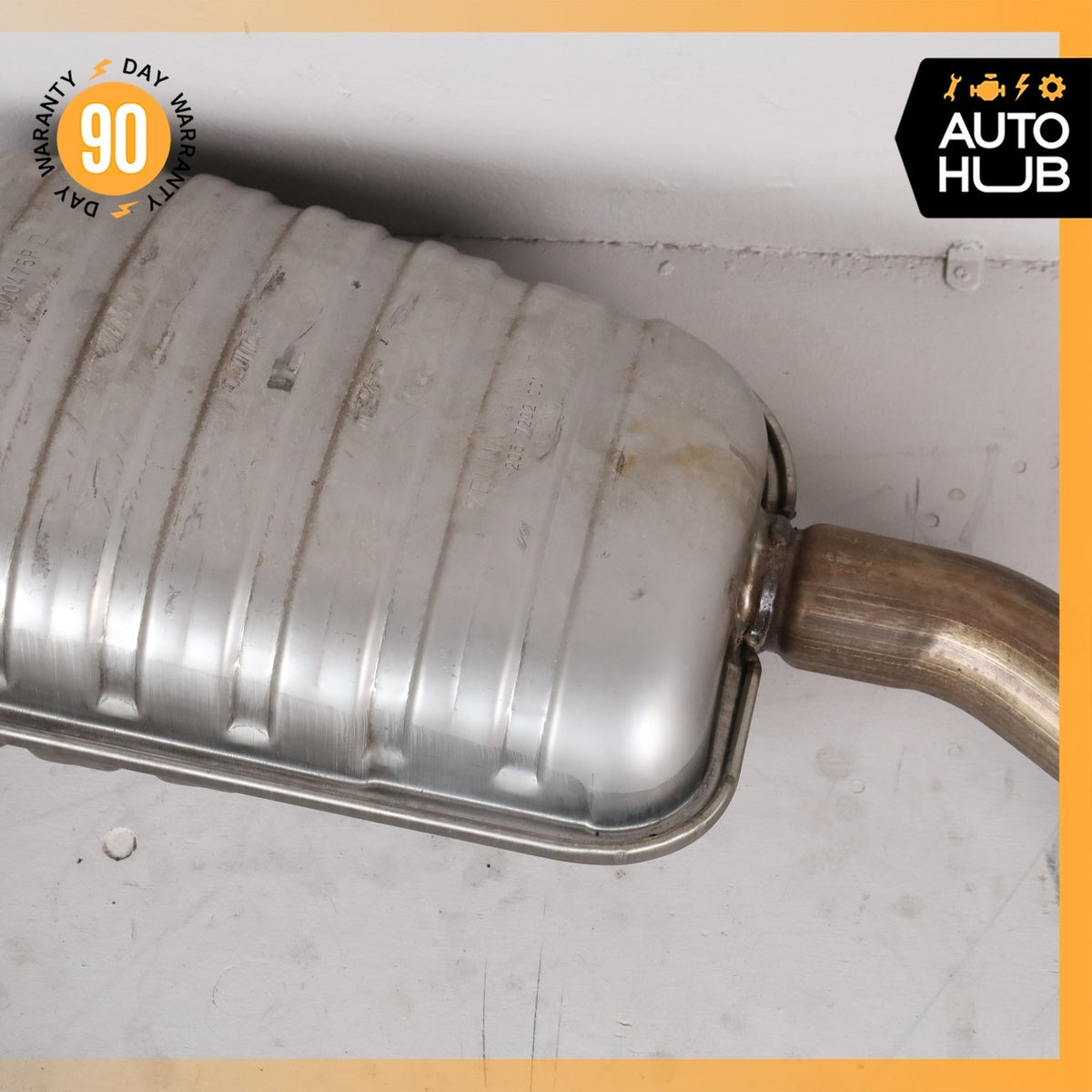 99-02 Bentley Arnage Exhaust Muffler Mufflers PJ20474PD OEM 42k - photo 3