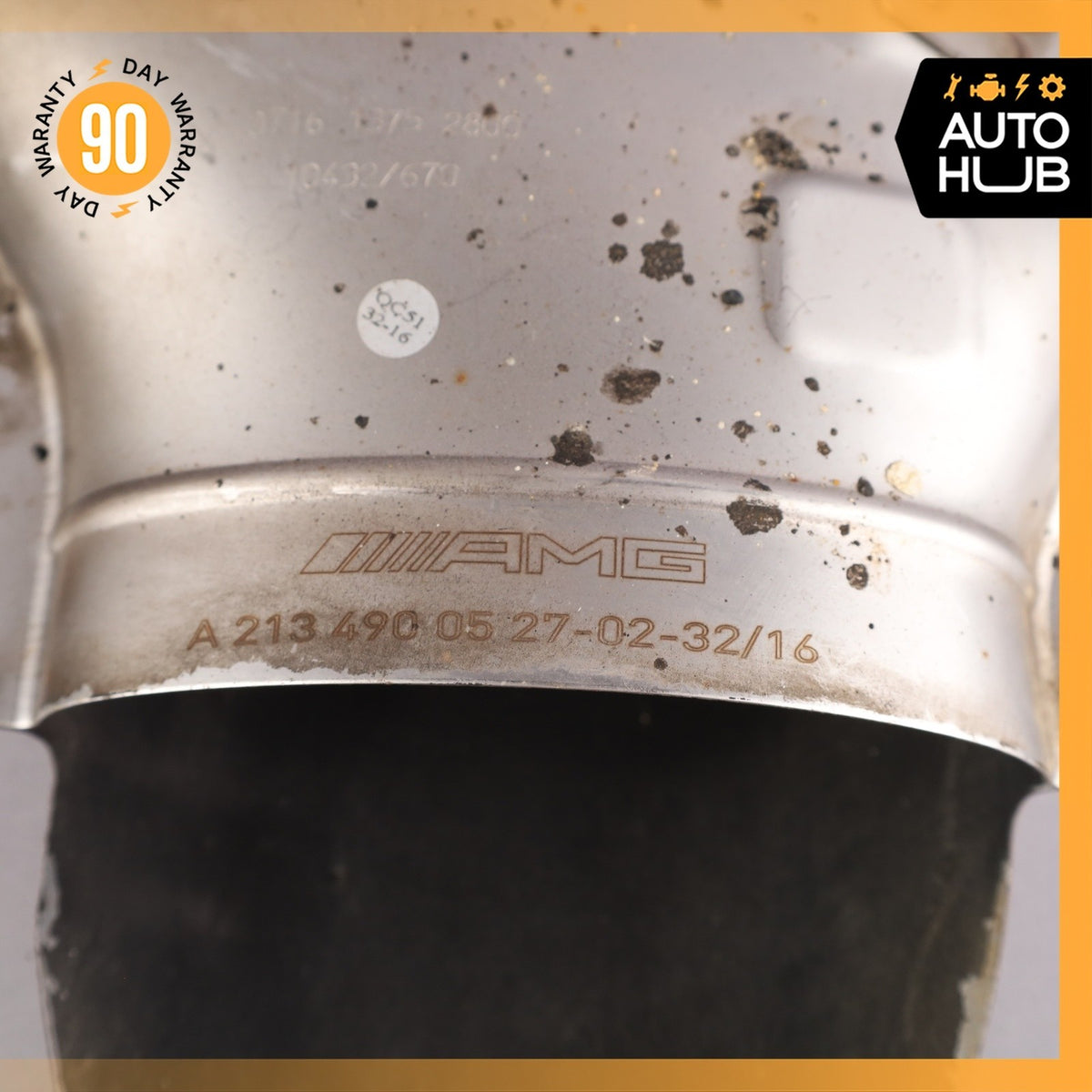 Mercedes W213 E43 AMG M276 Left & Right Side Exhaust Mufflers Tips Set OEM 77k - photo 15