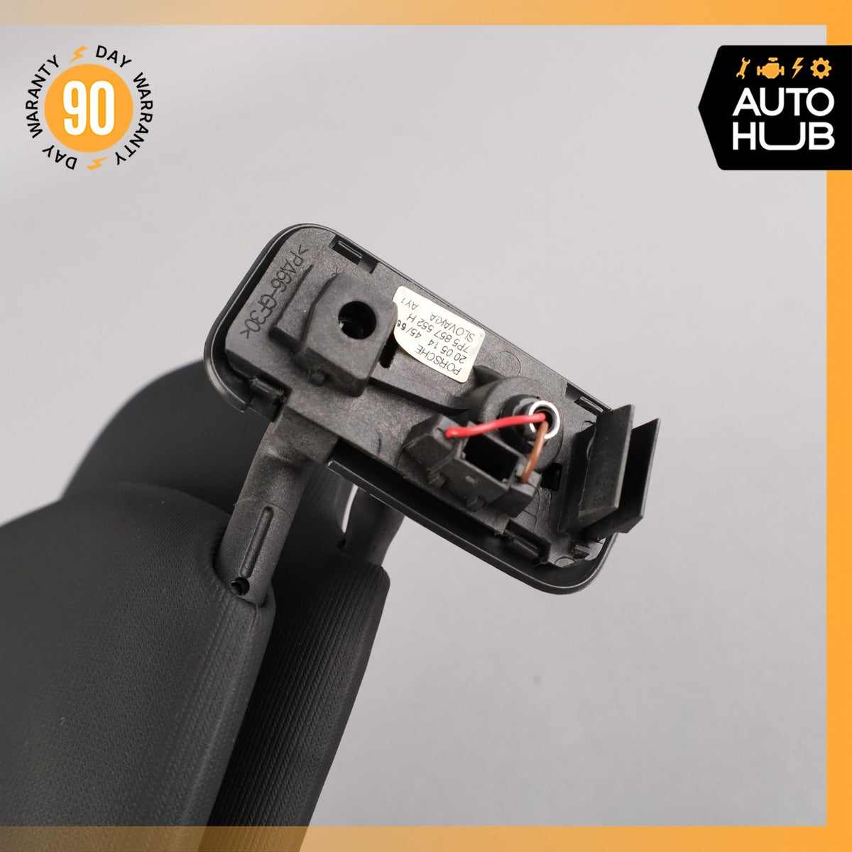 11-14 Porsche Cayenne 958 Hybrid S Sun Visor Sunvisor Front Right Side Black OEM - photo 12