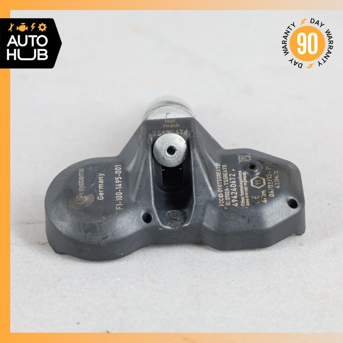 Aston Martin DB9 Rapide TPMS Tire Pressure Sensor Sensor 433.92 Mhz Set OEM 22k - photo 13
