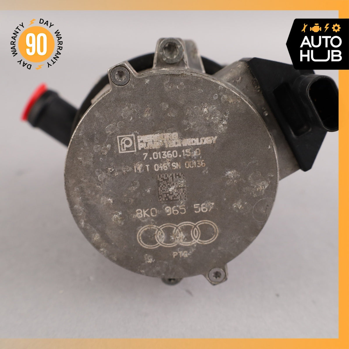 Audi 4G8 A7 Auxiliary AUX Circulation Water Pump OEM 60k - photo 8