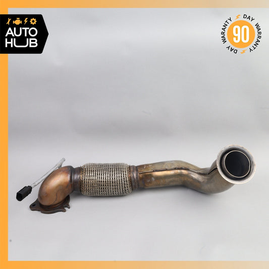 12-19 Mercedes X166 GL350 GLE350d BlueTec Engine Exhaust Downpipe OEM - photo 1