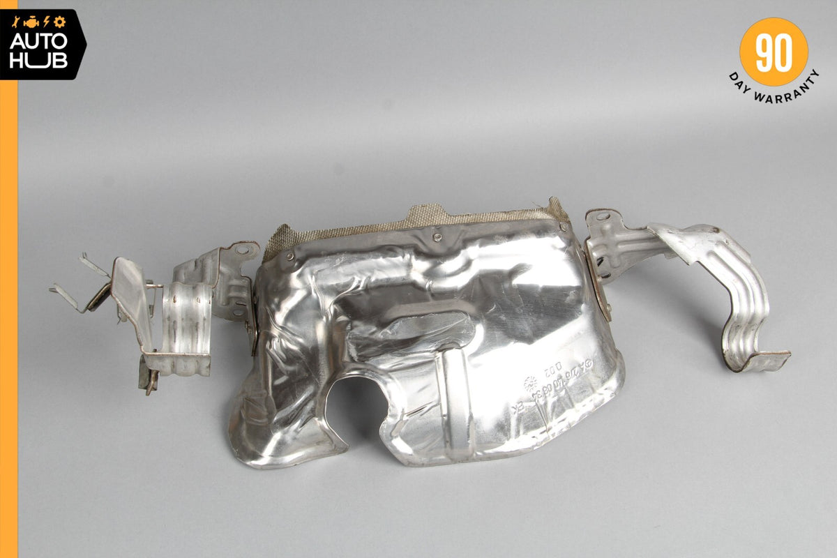 12-16 Mercedes W212 E400 GLK350 Engine Exhaust Pipe Heat Shield Right Side OEM - photo 1