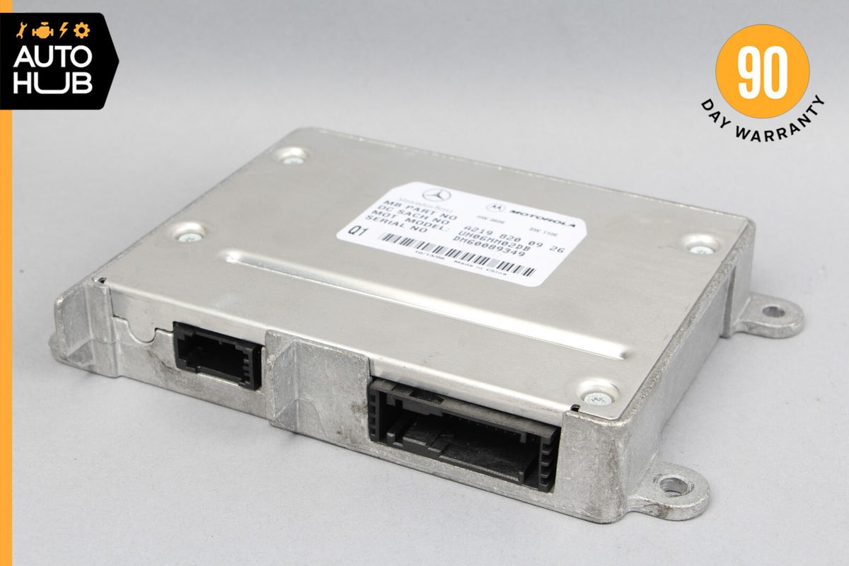 06-12 Mercedes W211 E350 SL600 ML350 Communication Control Module 2198200926 OEM - photo 1