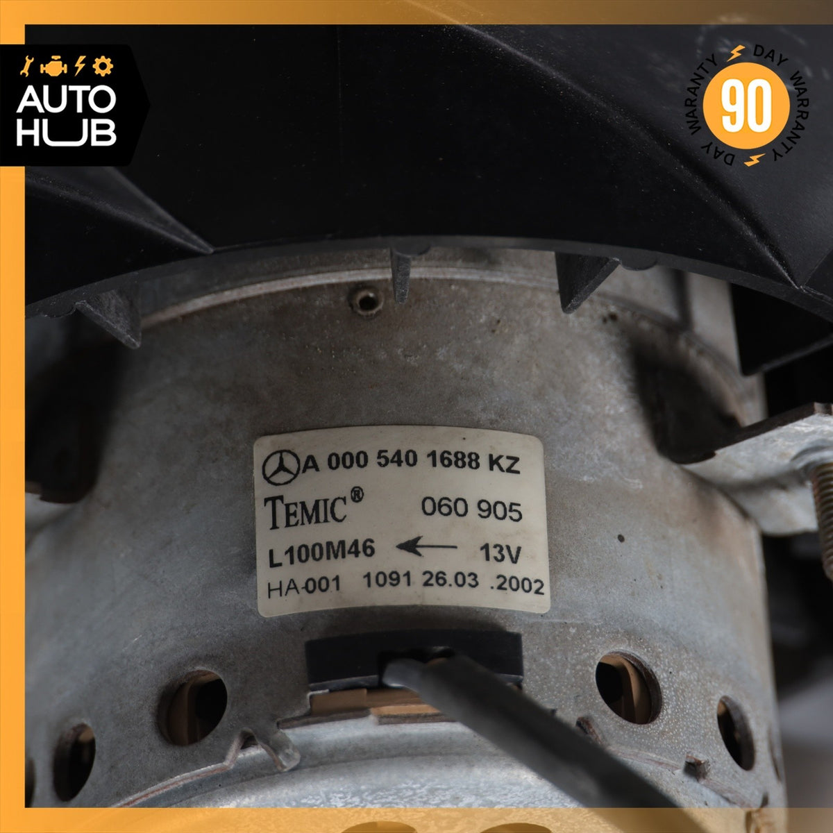 Mercedes R170 SLK320 SLK32 AMG Engine Motor Cooling Radiator Fan Blade Motor OEM - photo 14