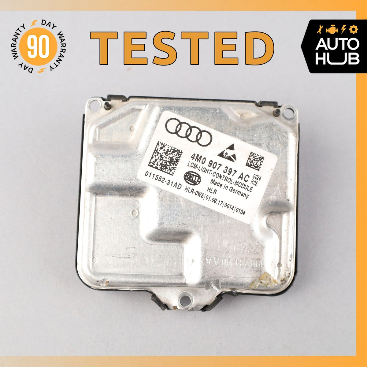 16-26 Audi 8W2 Q7 S5 Control Unit for Light System 4M0907397AD OEM - photo 1