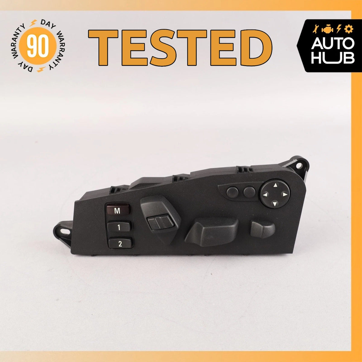 BMW E60 535i Front Right Side Memory Seat Adjustment Control Switch OEM - photo 1