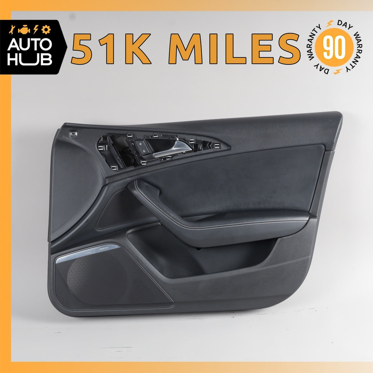 12-18 Audi C7 S6 A6 Front Right Side Interior Door Panel 4G1867104AD OEM - photo 1