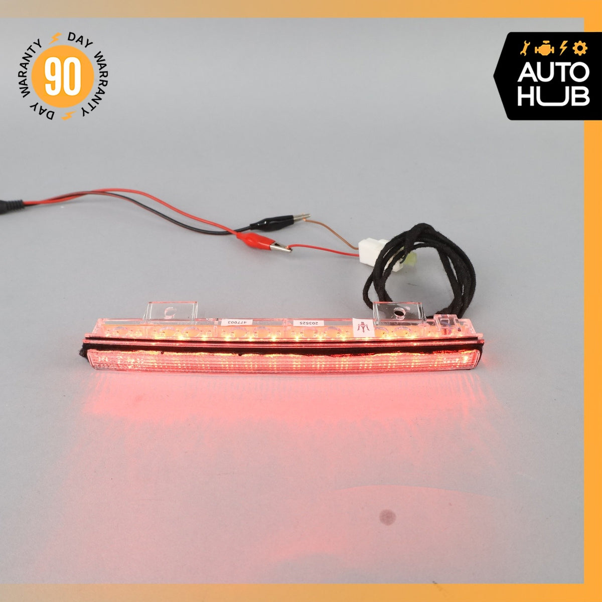 03-19 Maserati Quattroporte GranTurismo S 3rd Third Brake Stop Light Lamp OEM - photo 2