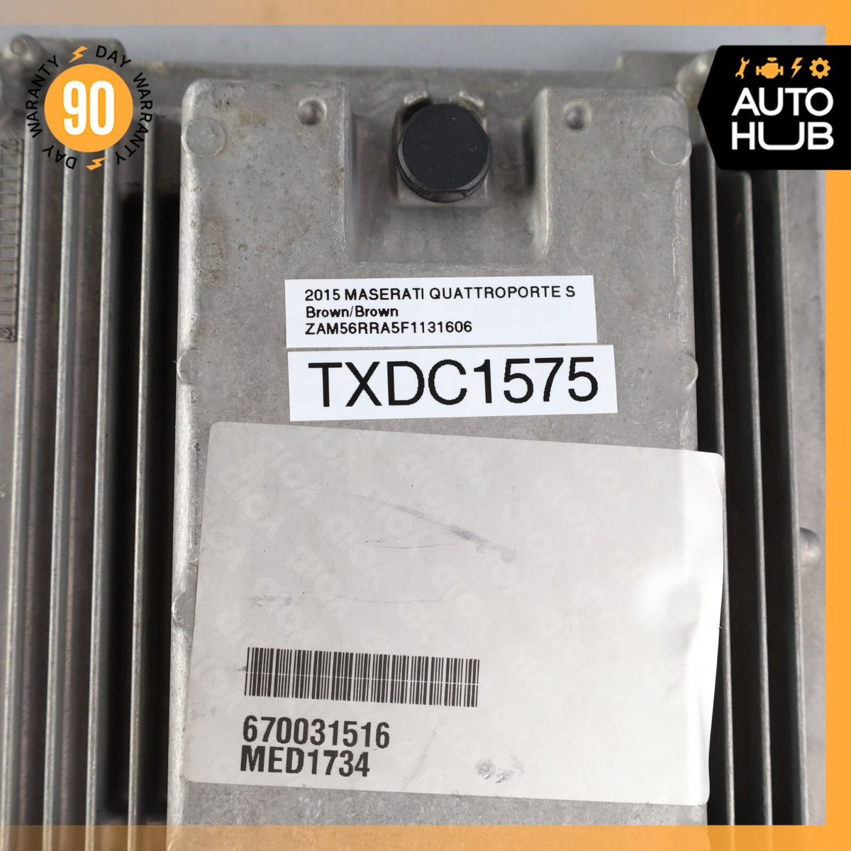 14-17 Maserati Quattroporte SQ4 M156 3.0L Ignition Control Module ECU OEM 32k - photo 11