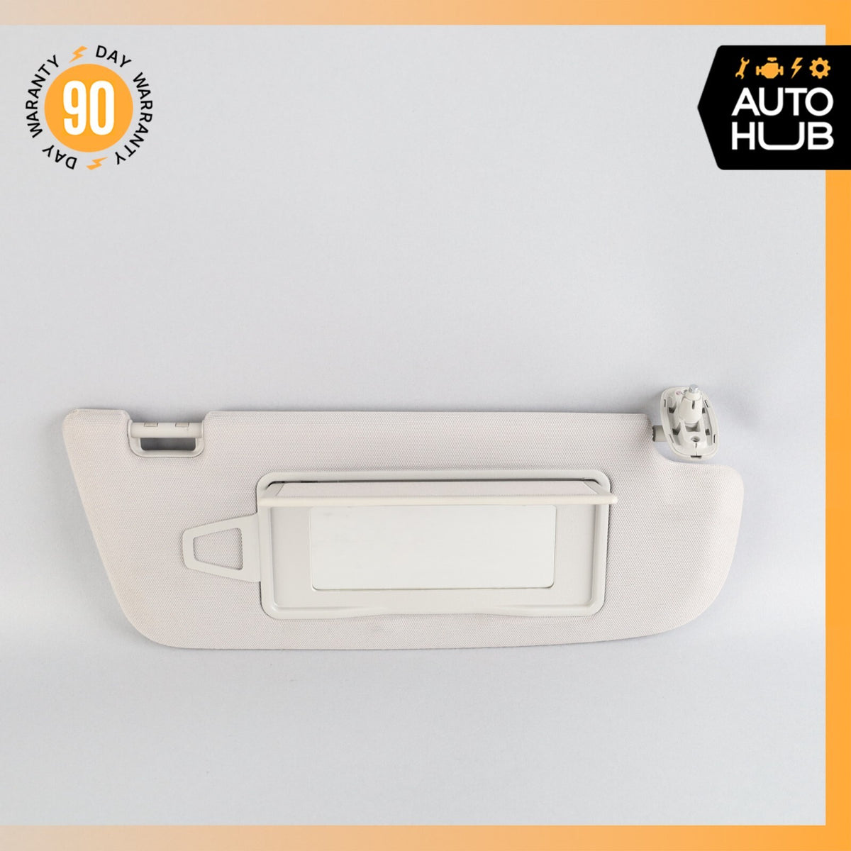 07-14 Mercedes W221 S550 CL550 Right Side Sun Visor Shade Sunvisor Gray OEM - photo 4