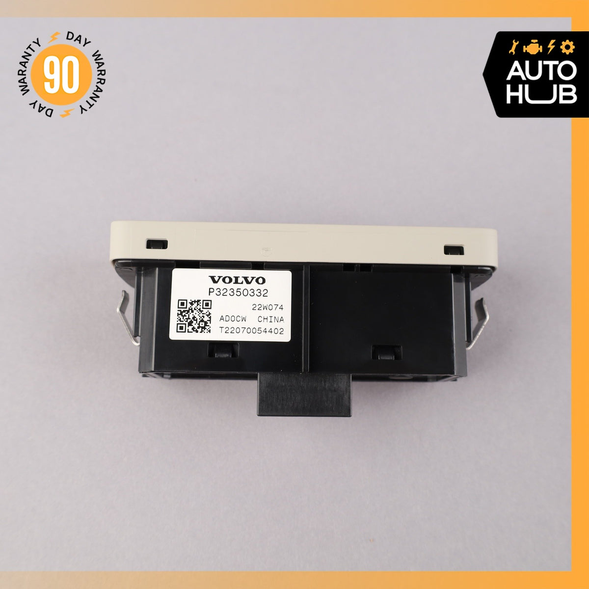 19-25 Volvo S60 Dash Dashboard Trunk Lid Release Open Opener Switch OEM 60k - photo 7