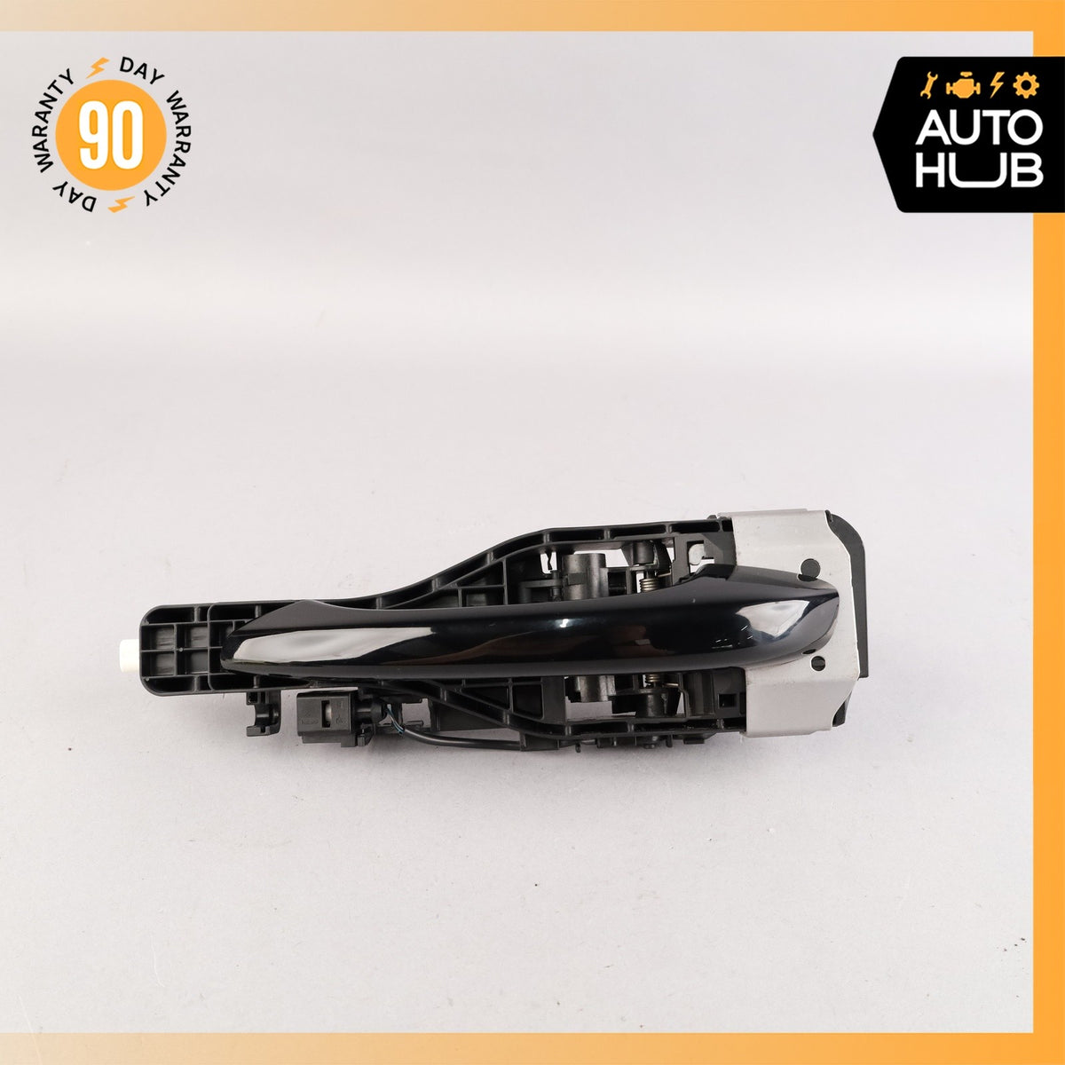 15-18 Porsche Macan 95B Front Left Exterior Door Handle Black 95B837291 OEM 74k - photo 2