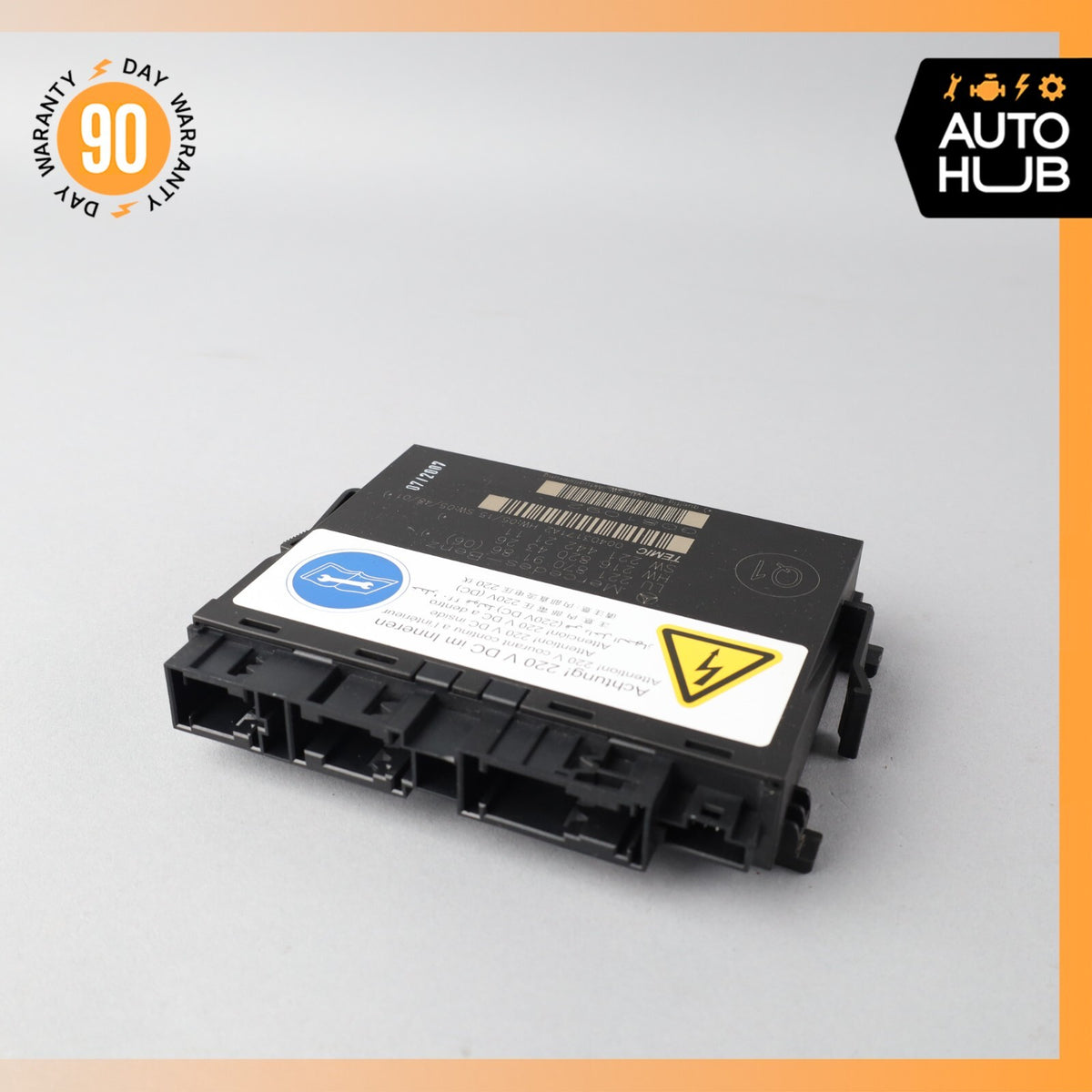 07-10 Mercedes W216 CL600 Front Left or Right Seat Contour Control Module OEM - photo 2